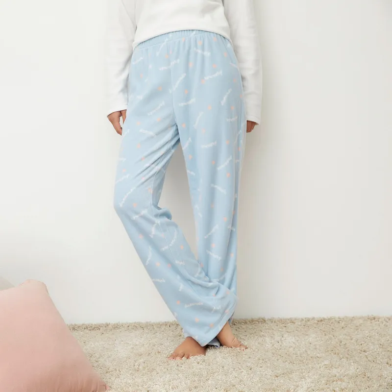 SYBILLA - Pantalon Polar Pijama Mujer