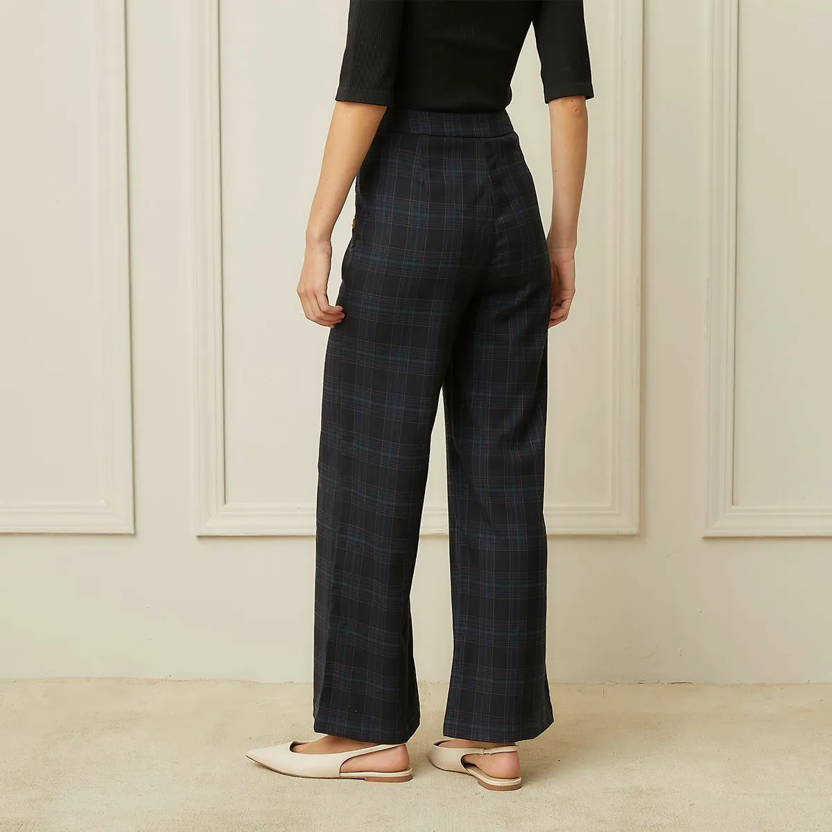 BASEMENT - Pantalón Largo Casual Mujer Basement