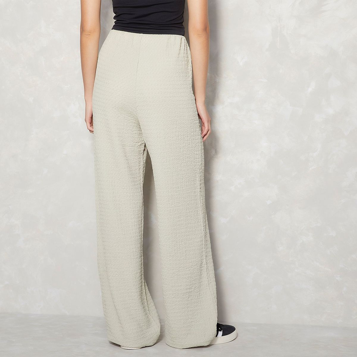 SYBILLA - Pantalón Wide Casual Mujer Sybilla