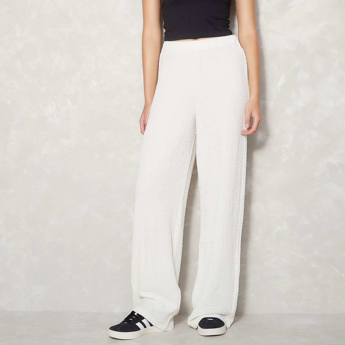 SYBILLA - Pantalón Wide Casual Mujer Sybilla