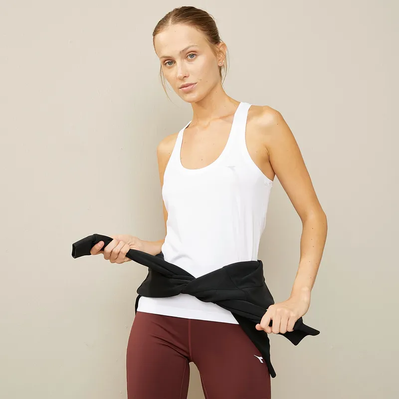 DIADORA - Polo Sin Mangas Seamless Deportivo Diadora Mujer