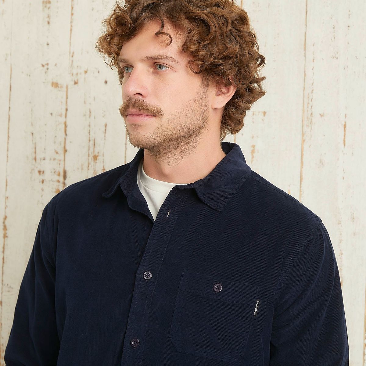 DOO AUSTRALIA - Camisa Cotelé Slim Fit Hombre Doo Australia