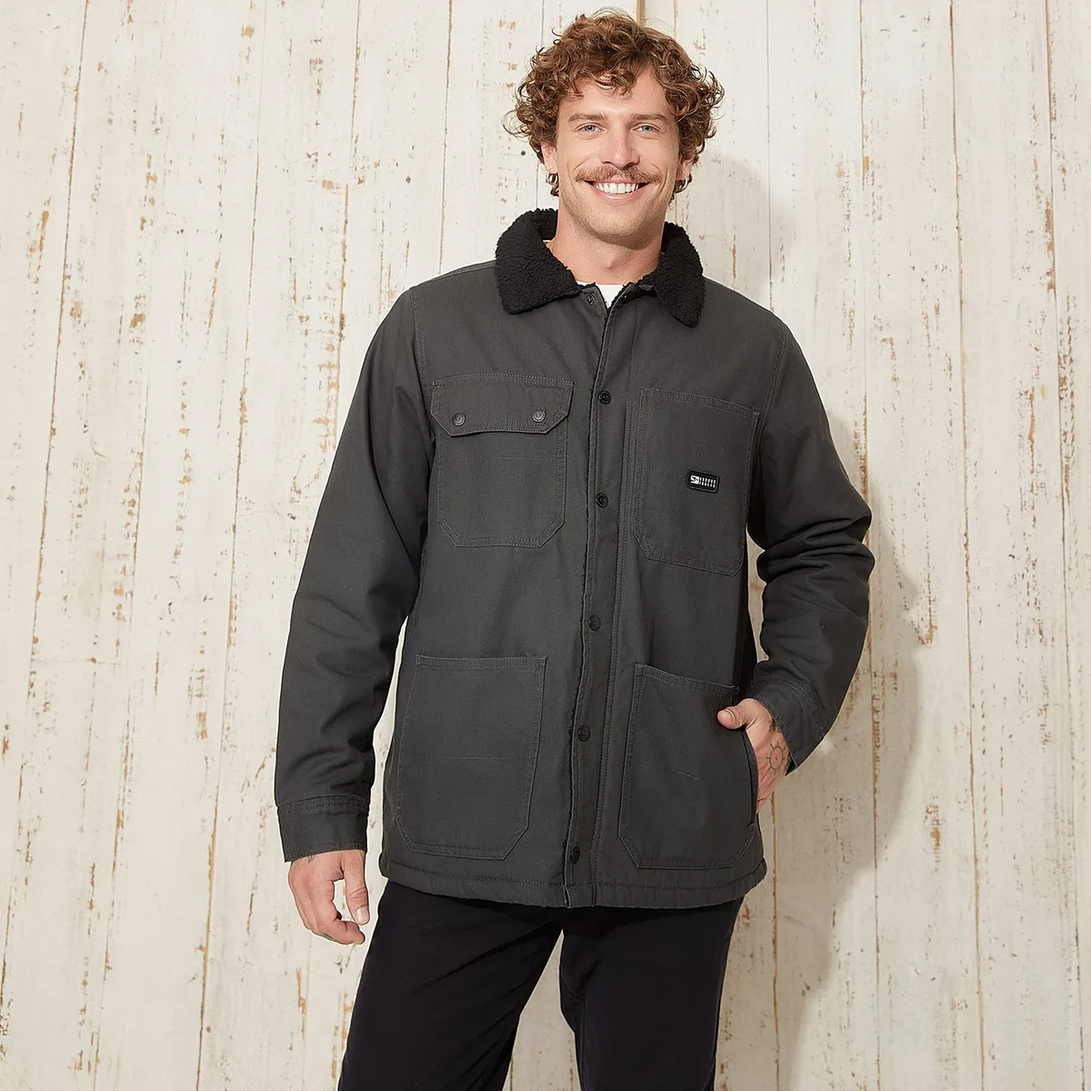 DOO AUSTRALIA - Casaca Casual Algodón Hombre Doo Australia