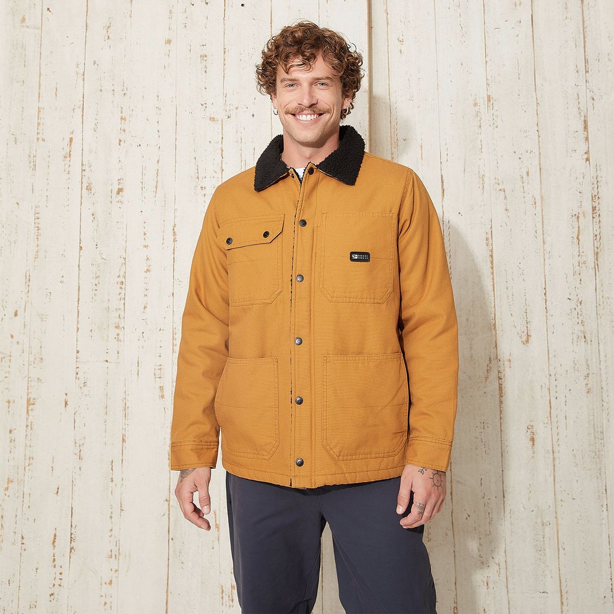 DOO AUSTRALIA - Casaca Casual Algodón Hombre Doo Australia