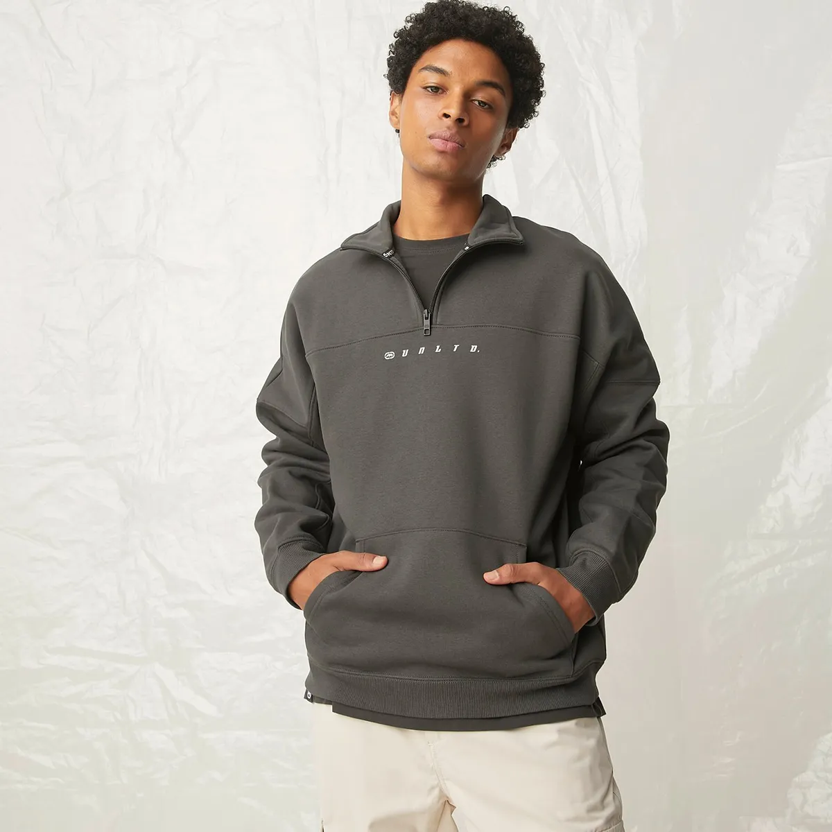 ECKO - Polera Manga Larga Casual Hombre Ecko