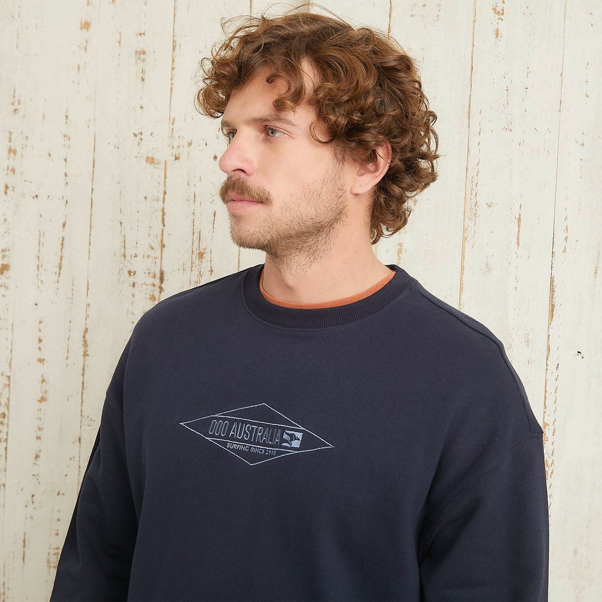 DOO AUSTRALIA - Polera Crew Neck Hombre Doo Australia