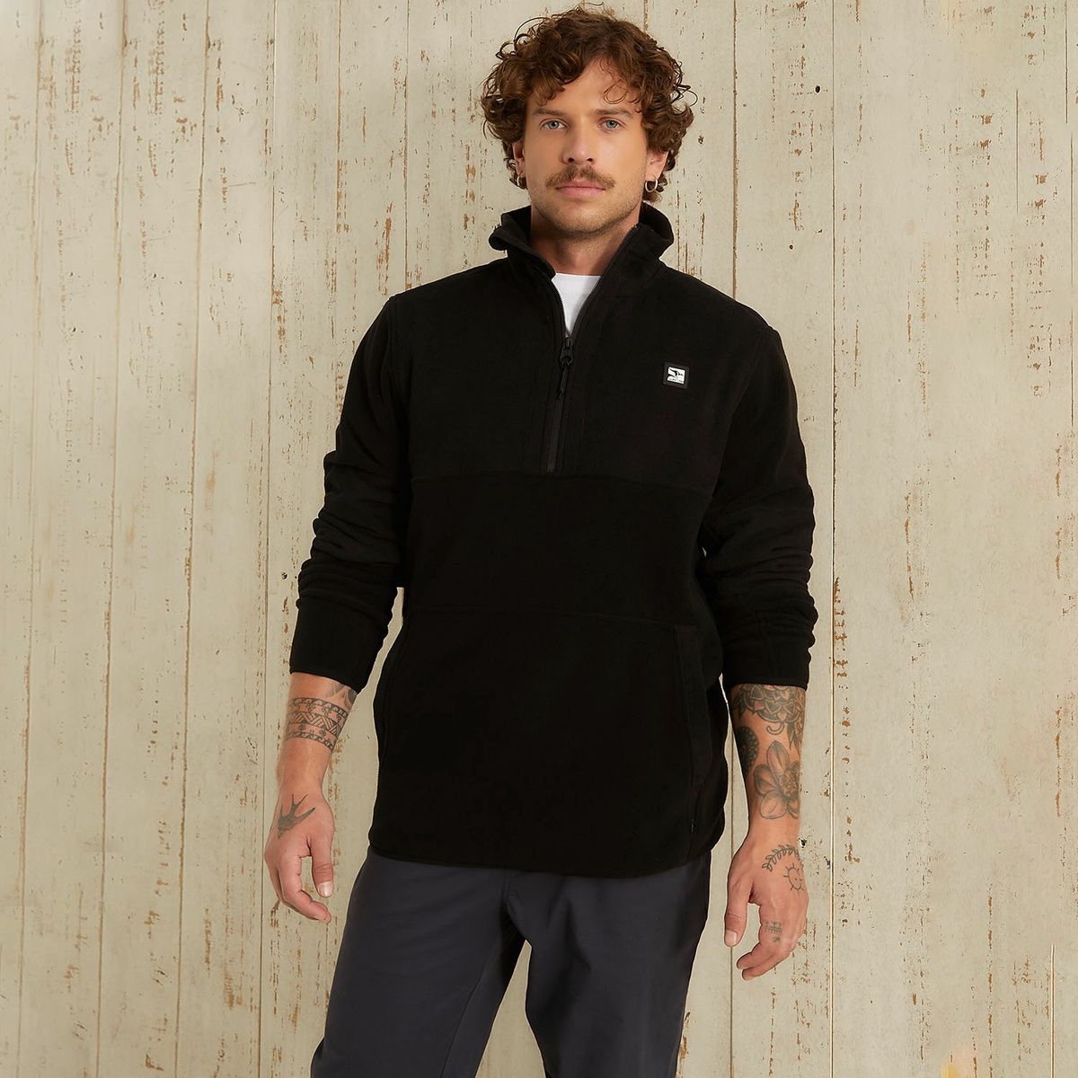 DOO AUSTRALIA - Polera Manga Larga Casual Hombre Doo Australia