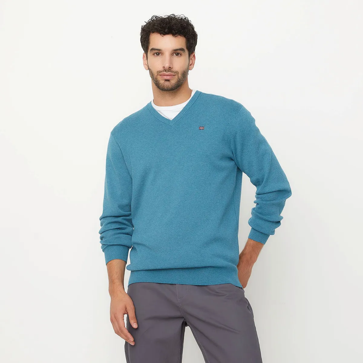 UNIVERSITY CLUB - Chompa Manga Larga Hombre University Club