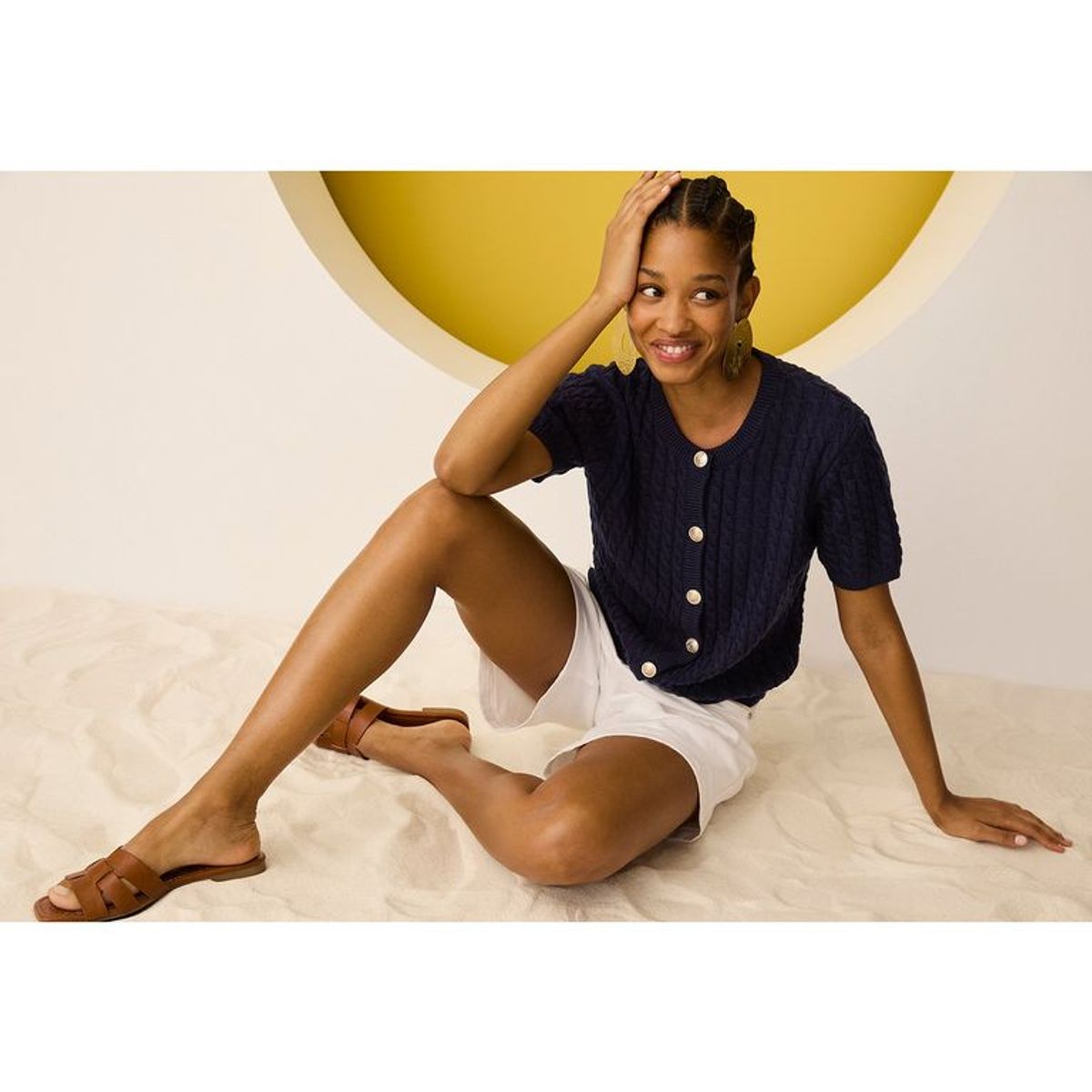 BASEMENT - Polo Basement Punto Manga Corta Mujer Algodón Acrílico