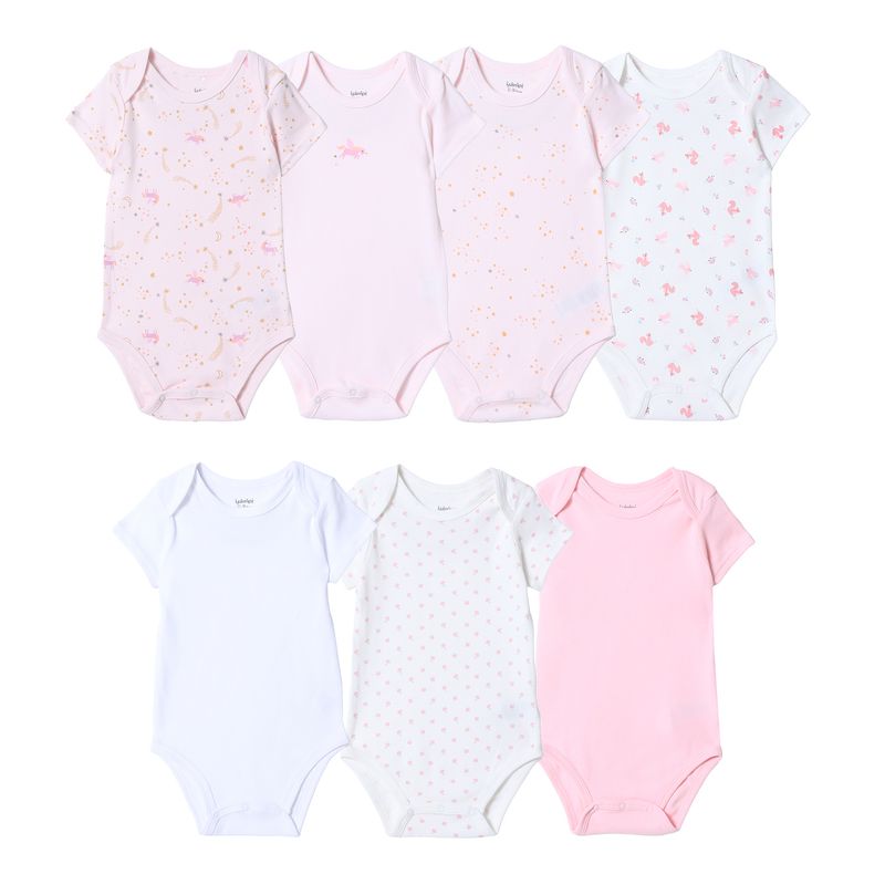 YAMP - Body Bebé Niña Pack X7 Algodón Yamp