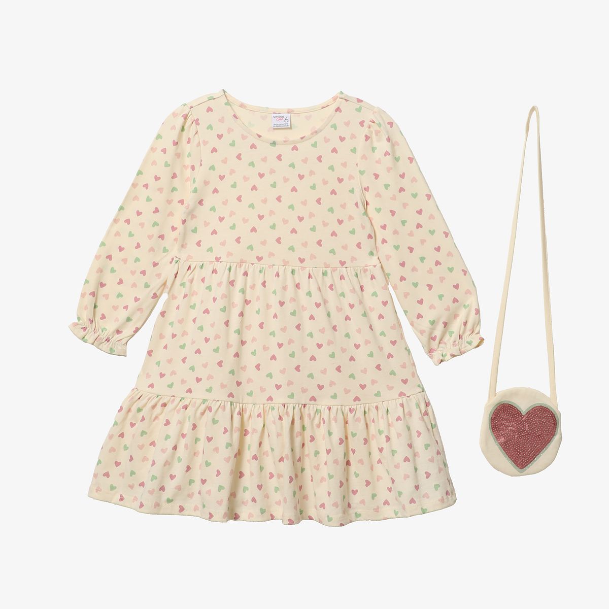 YAMP - Vestido Niña Manga Larga Yamp