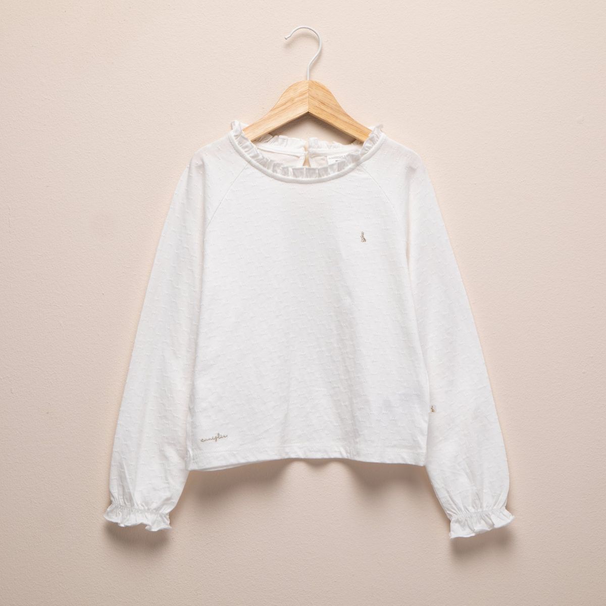 CONIGLIO - Polo Niña Manga Larga Algodón Coniglio