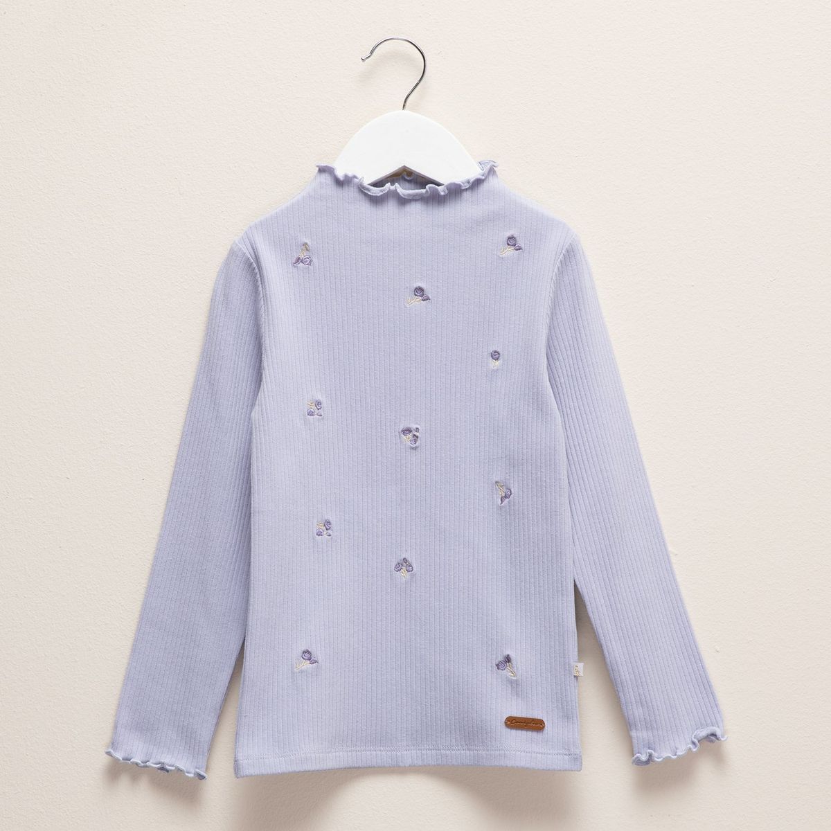 CONIGLIO - Polo Coniglio Manga Larga Algodón Niña con Diseño Floral