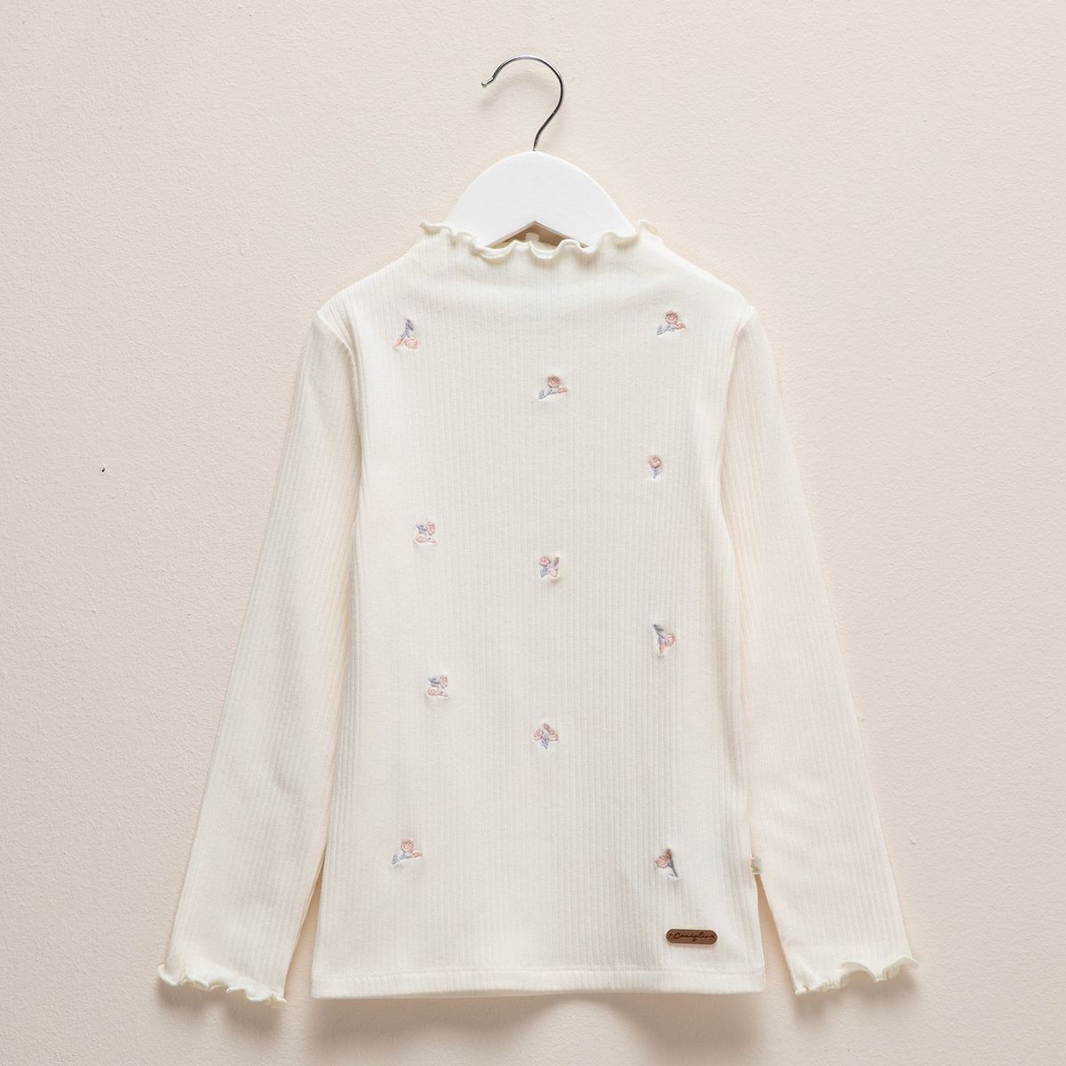 CONIGLIO - Polo Coniglio Manga Larga Algodón Niña con Diseño Floral