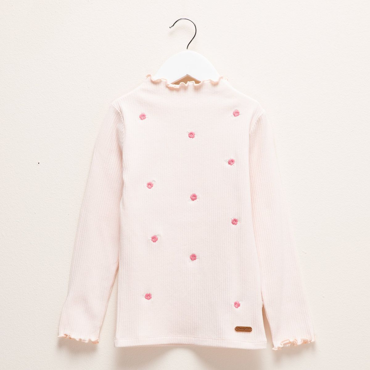 CONIGLIO - Polo Coniglio Manga Larga Algodón Niña con Diseño Floral