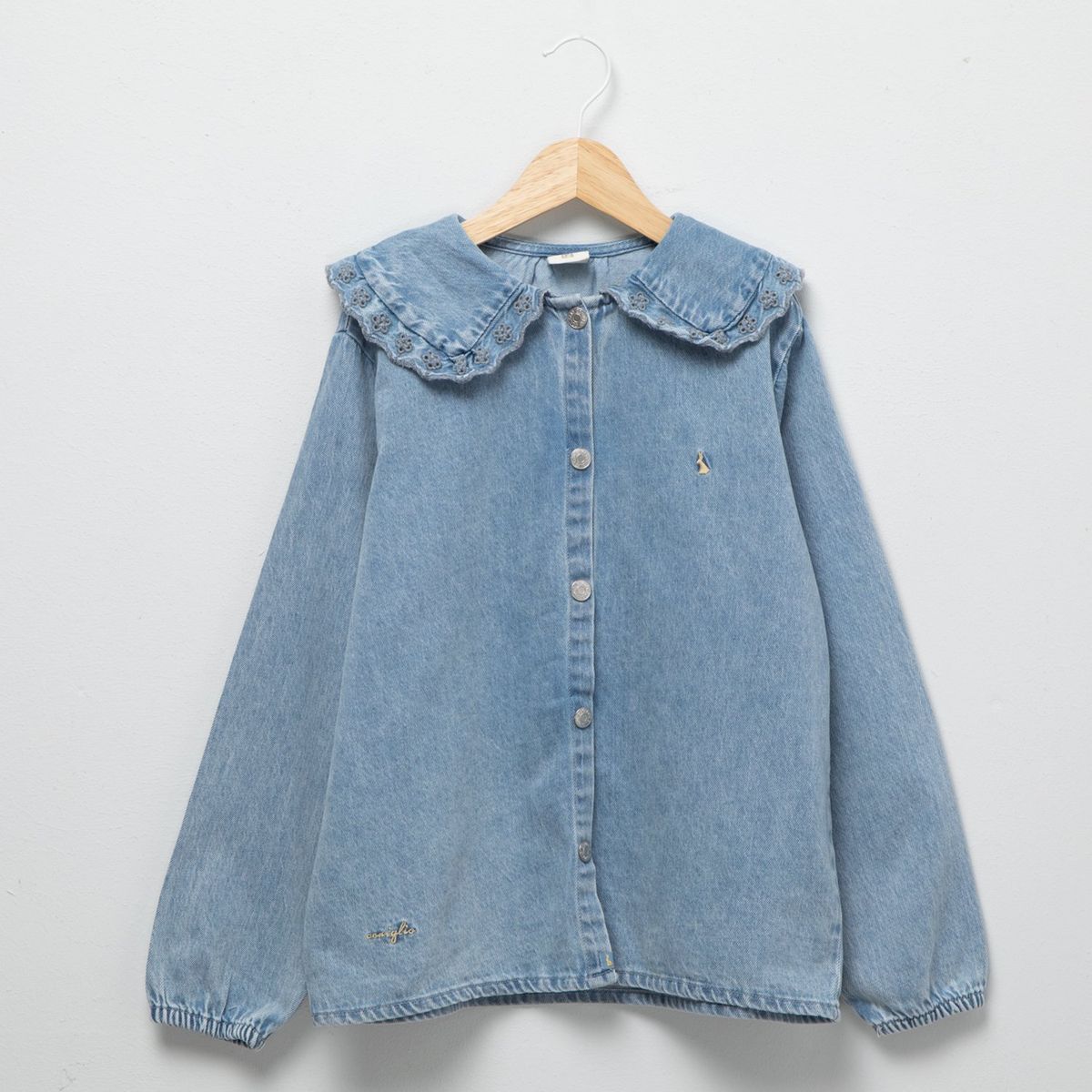 CONIGLIO - Blusa Niña Manga Larga Algodón Coniglio