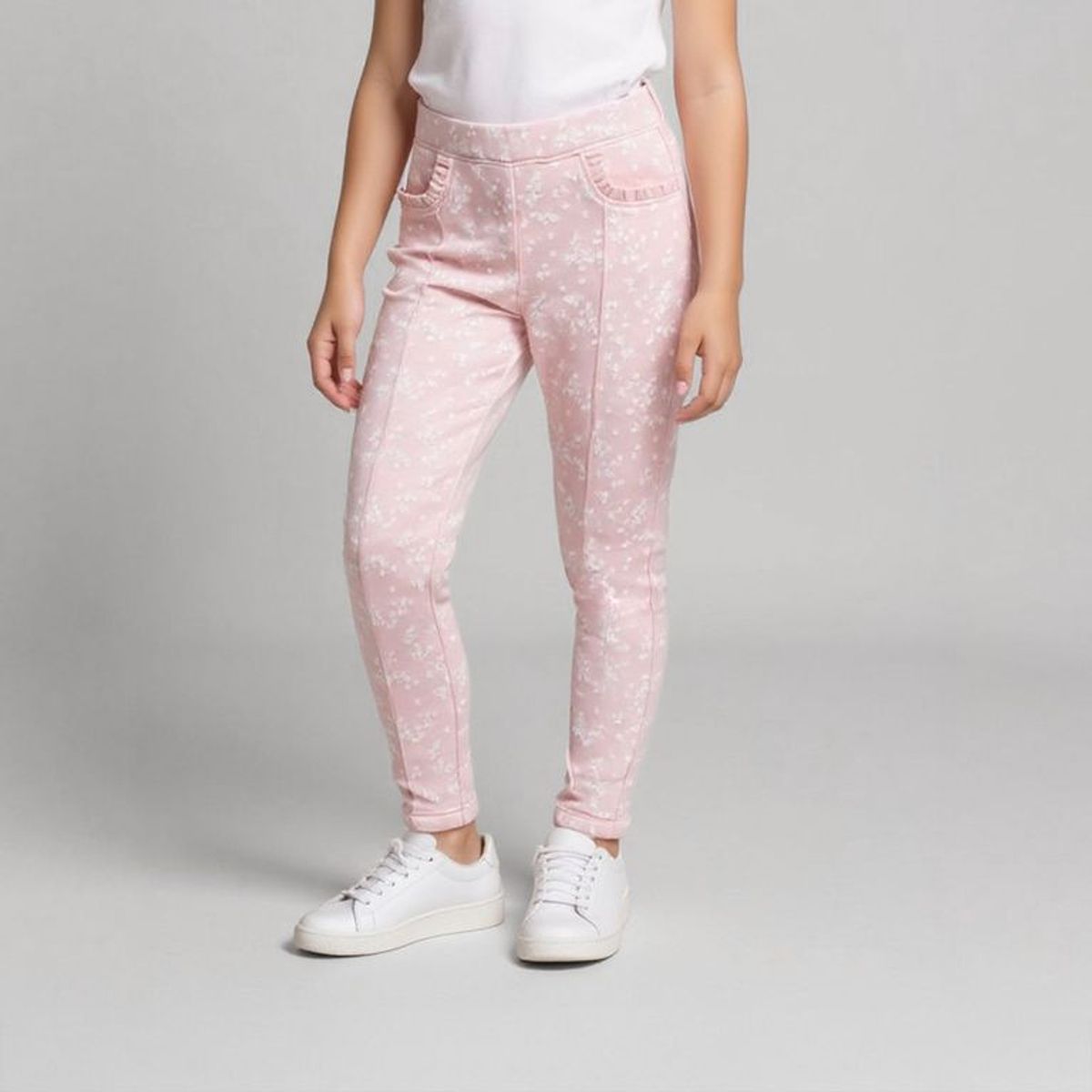 CONIGLIO - Leggins Coniglio Diseño Floral Niña