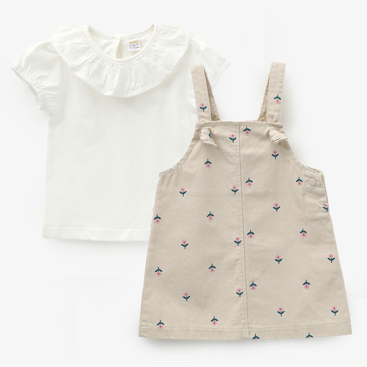 YAMP - Conjunto Bebé Niña Algodón Yamp