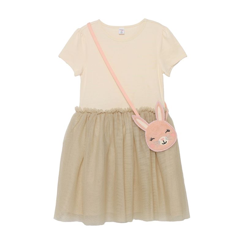 YAMP - Vestido Niña Algodón Yamp Más Cartera