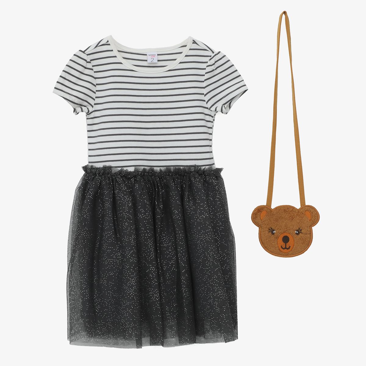 YAMP - Vestido Niña Algodón Yamp Más Cartera