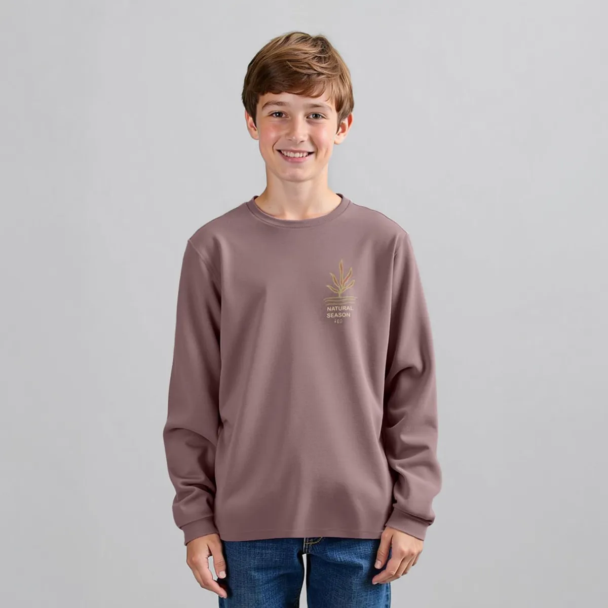 FEDERATION - Polo Niño Manga Larga Algodón Federation