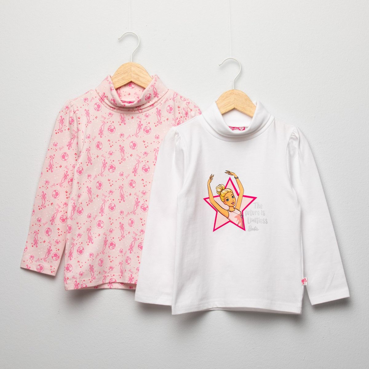 BARBIE - Cafarena Niña Pack X2 Algodón Barbie