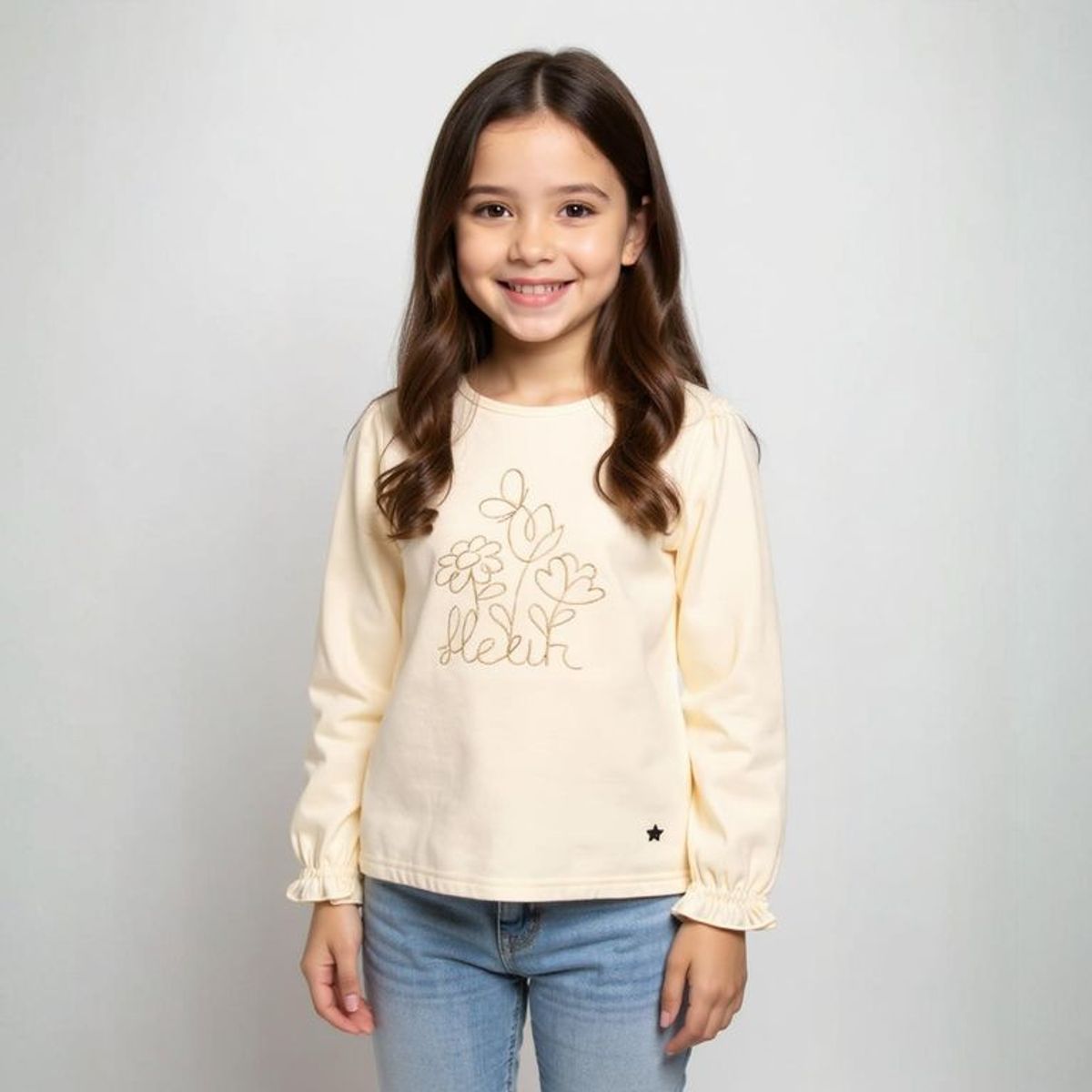 YAMP - Polo Niña Manga Larga Yamp