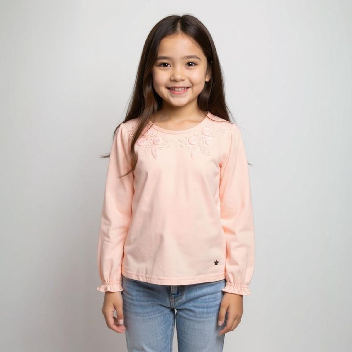 YAMP - Polo Niña Manga Larga Yamp