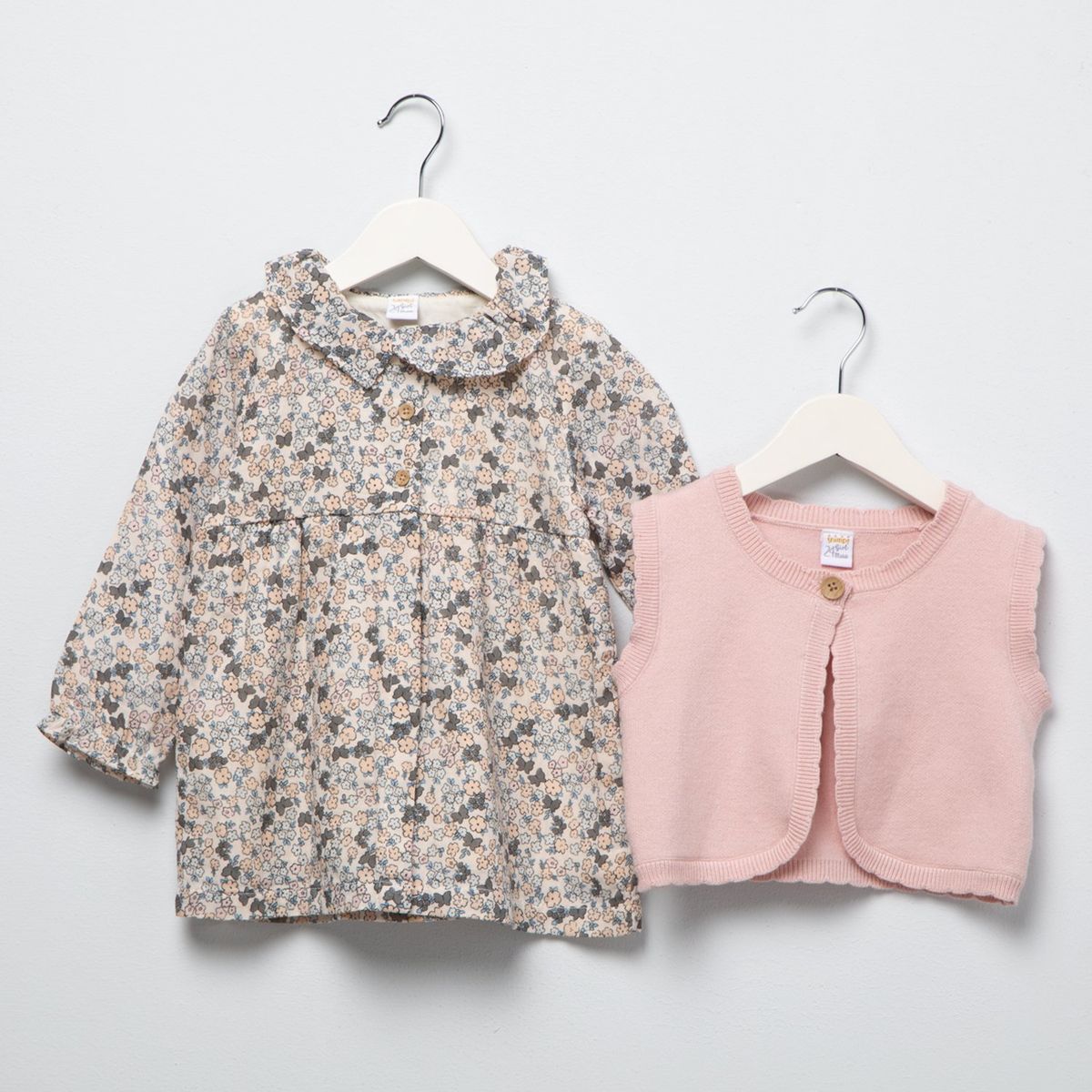 YAMP - Conjunto Bebé Niña Algodón Yamp