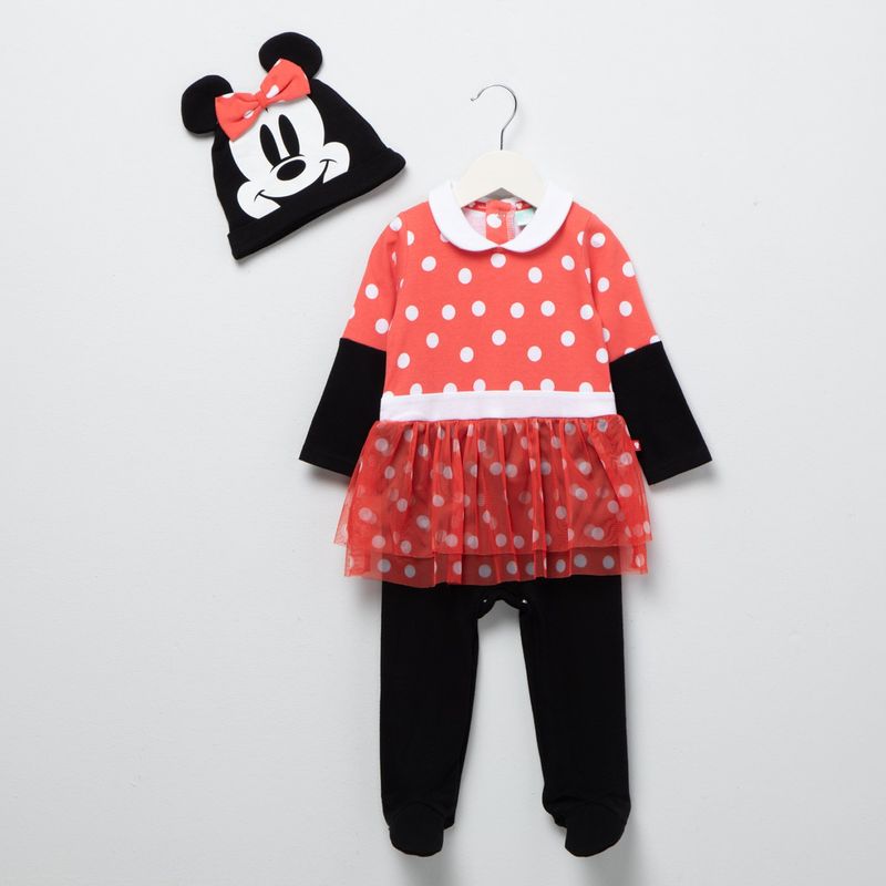 MINNIE - Body Bebé Niña Algodón Minnie