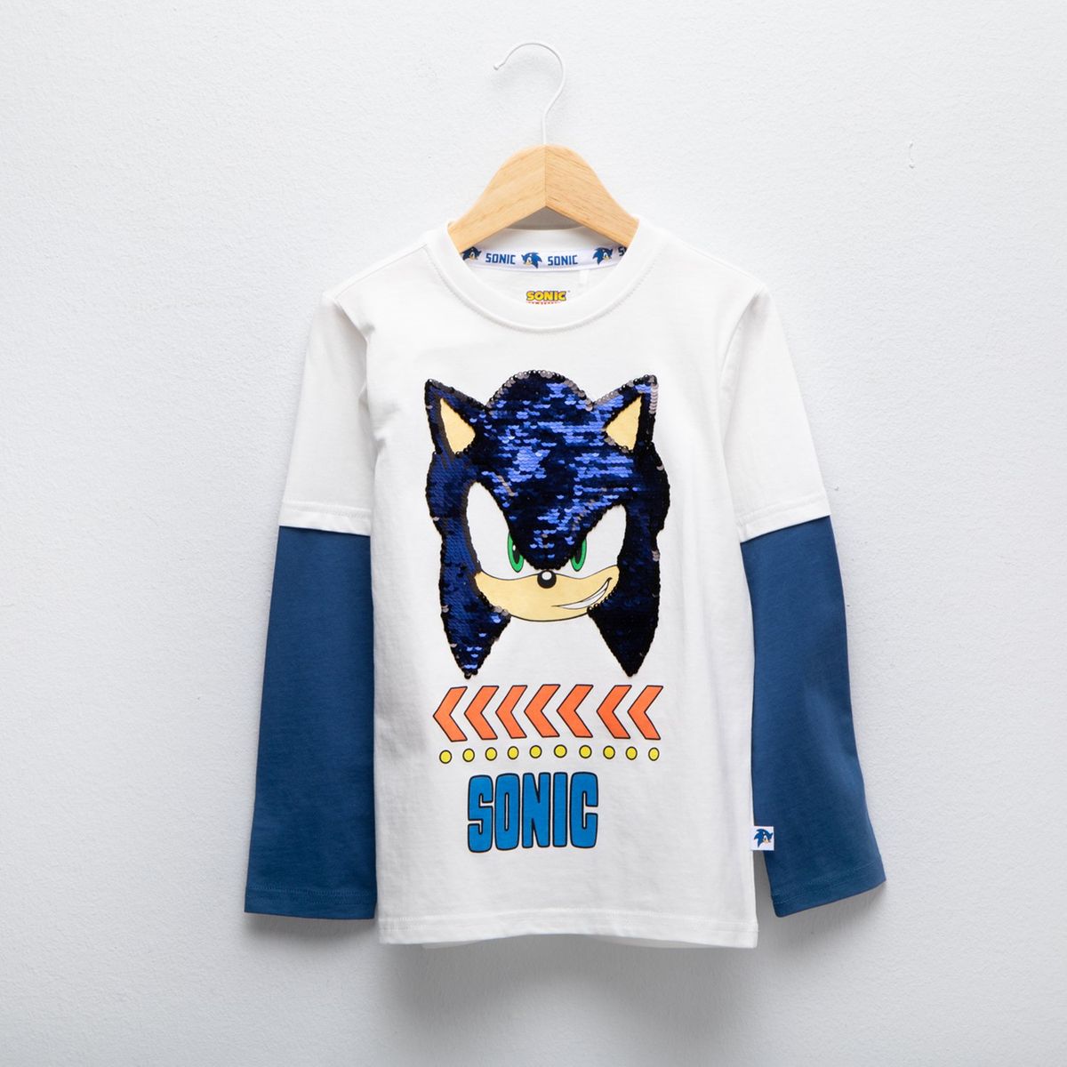 SONIC - Polo Niño Manga Larga Algodón Sonic