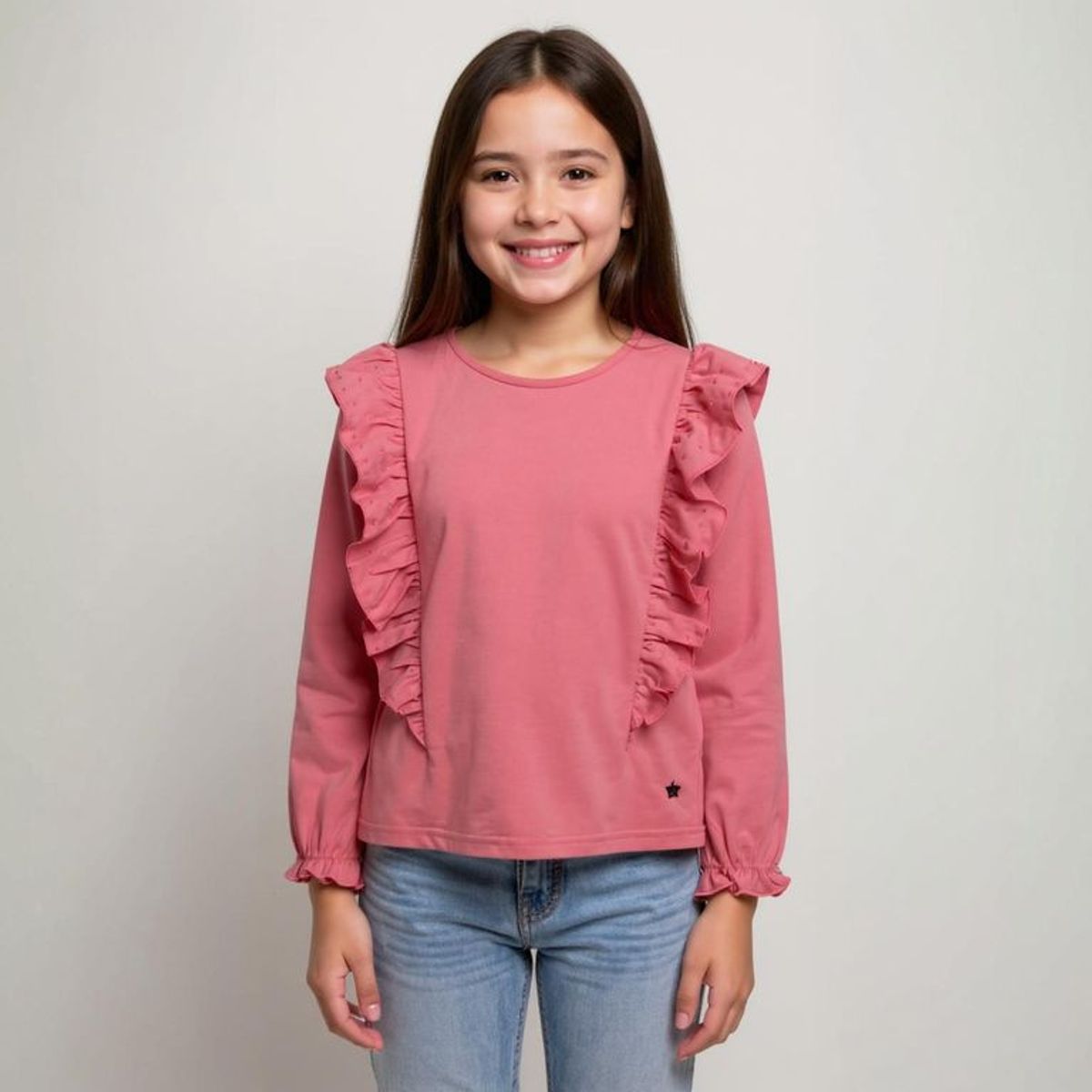 YAMP - Polo Niña Manga Larga Yamp