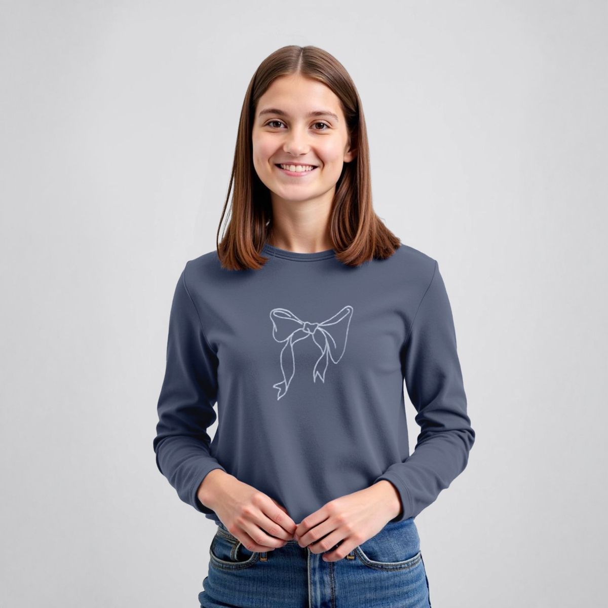 ELEVEN - Polo Niña Manga Larga Algodón Eleven