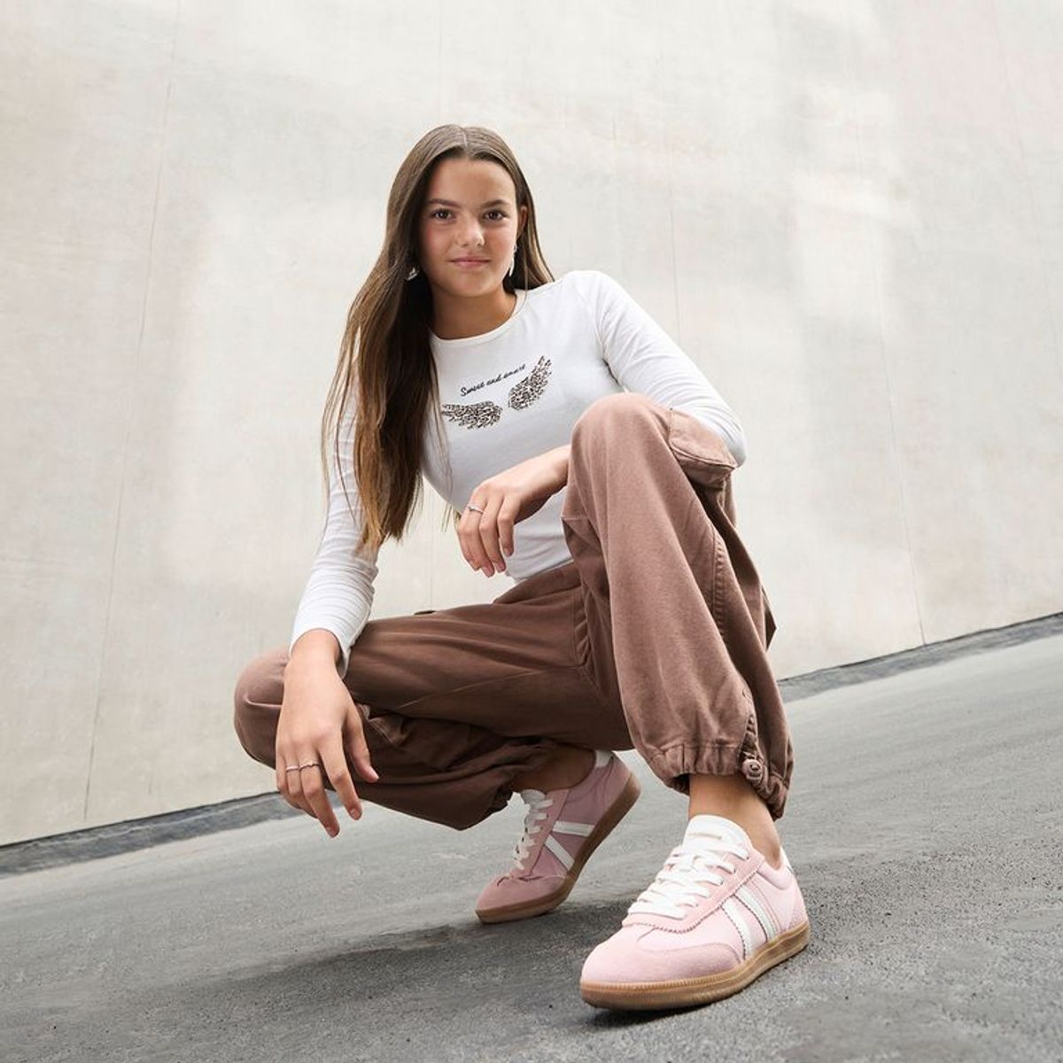 ELEVEN - Polo Niña Manga Larga Algodón Eleven