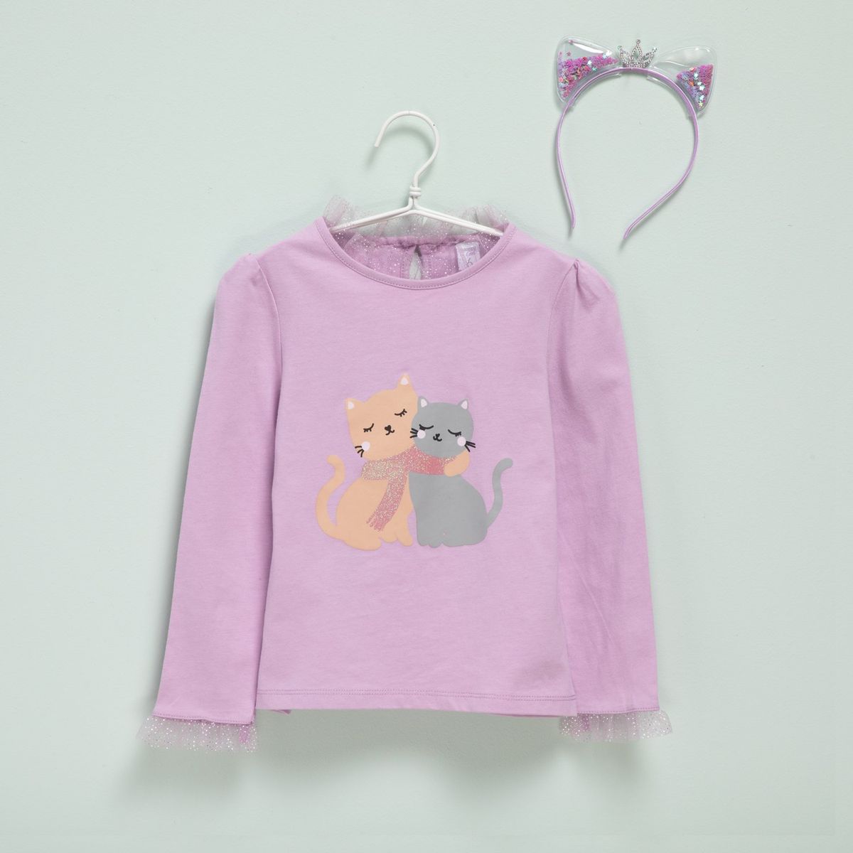 YAMP - Polo Niña Manga Larga Algodón Yamp