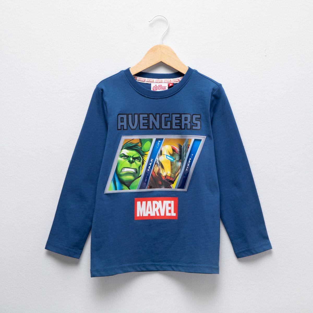 AVENGERS - Polo Niño Manga Larga Algodón Avengers