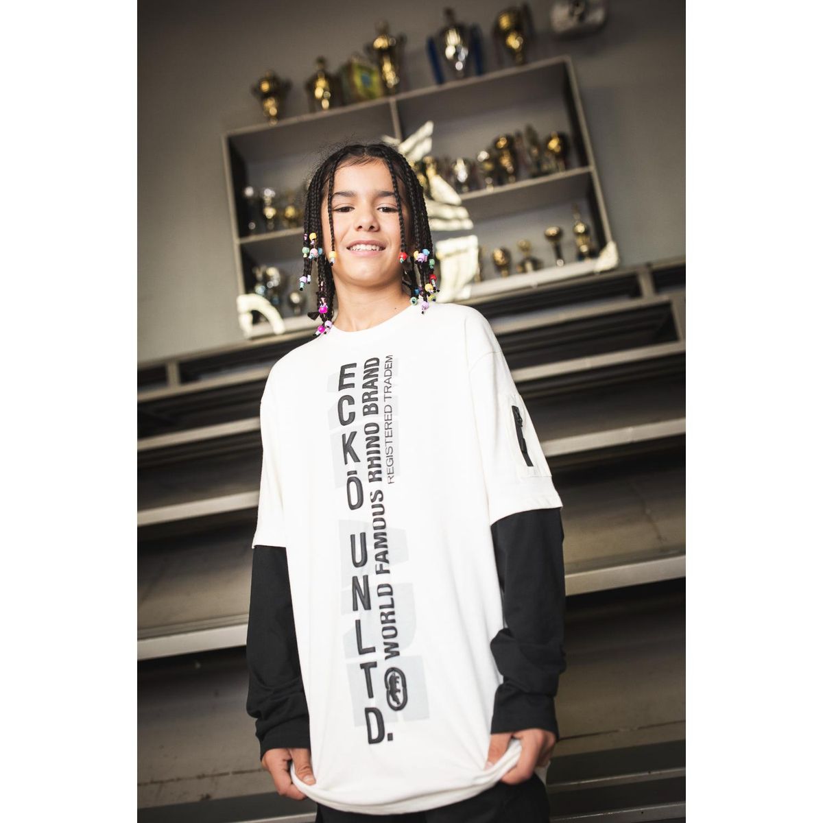 ECKO - Polo Niño Manga Larga Ecko