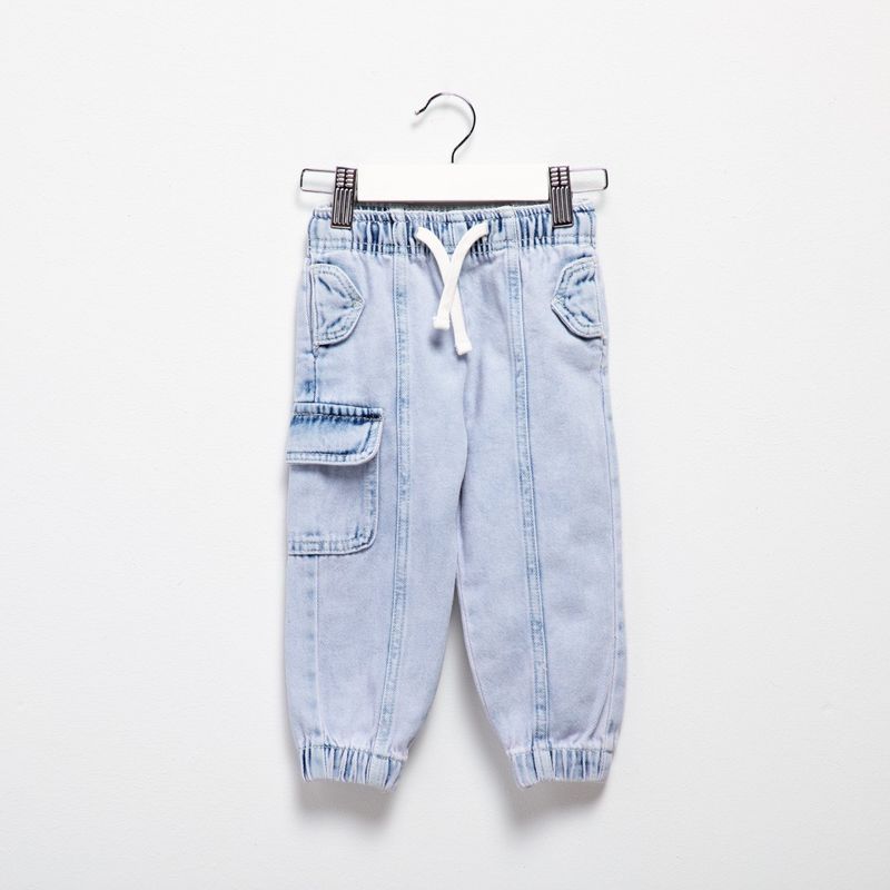 YAMP - Pantalón Parachute Yamp Bebé Niña Algodón Estilo Urbano