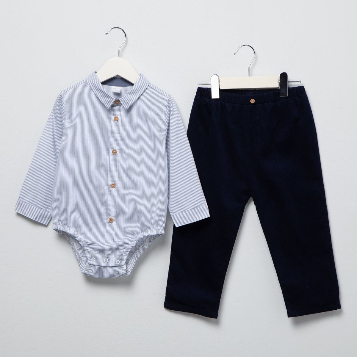 YAMP - Camisa Bebé Niño Manga Larga Algodón Yamp