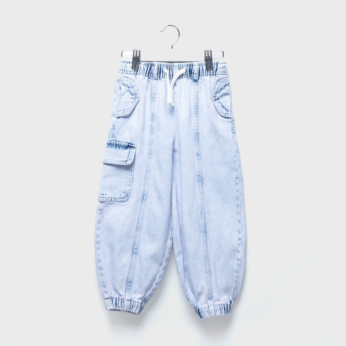 YAMP - Jeans Parachute Algodón Niña Yamp Tiro Medio