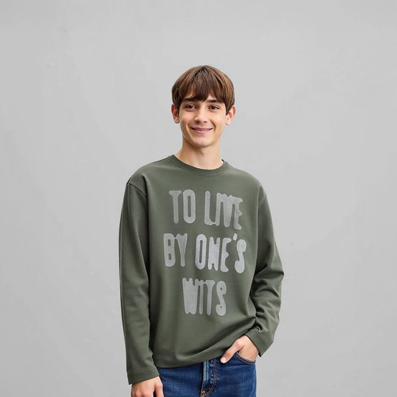 FEDERATION - Polo Niño Manga Larga Algodón Federation