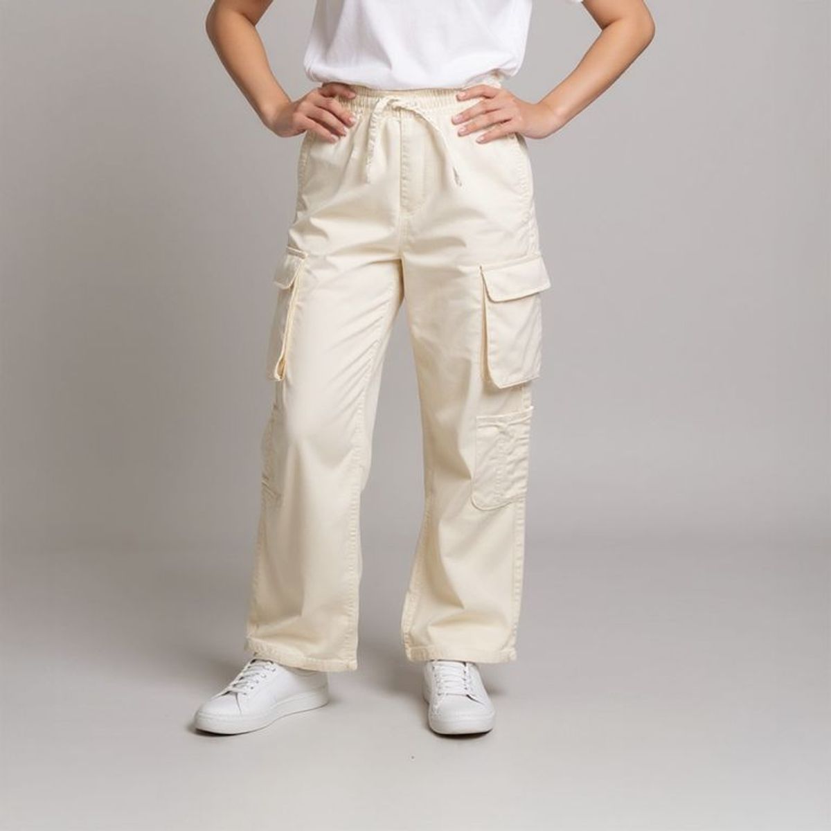 DOO AUSTRALIA - Pantalón Cargo Algodón Doo Australia Niña Tiro Alto