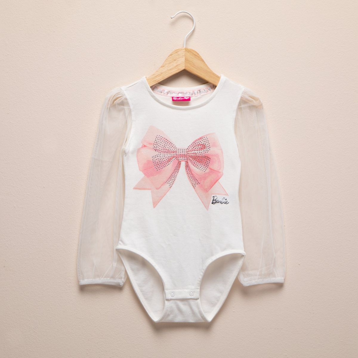 BARBIE - Body Niña Manga Larga Barbie