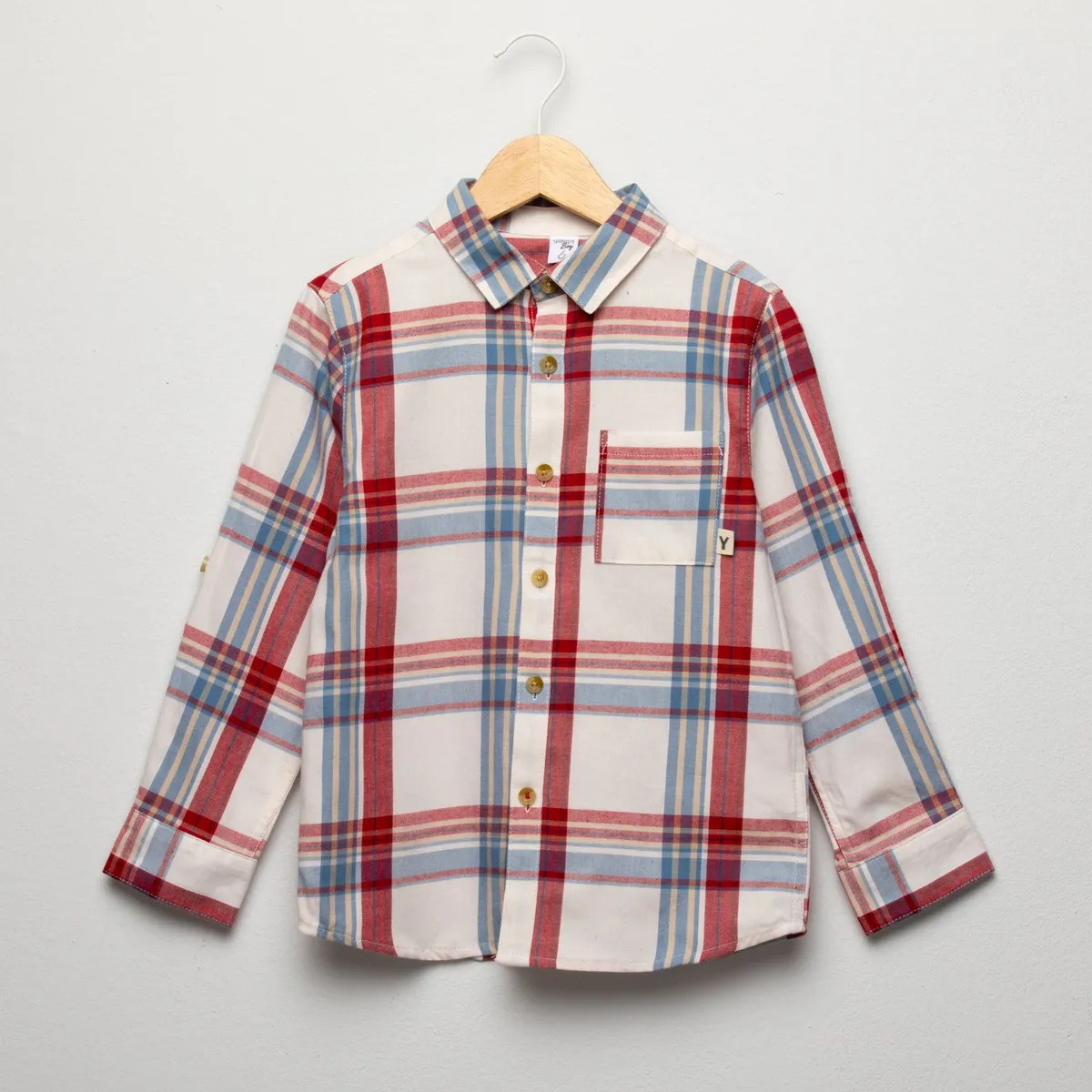 YAMP - Camisa Niño Manga Larga Algodón Yamp