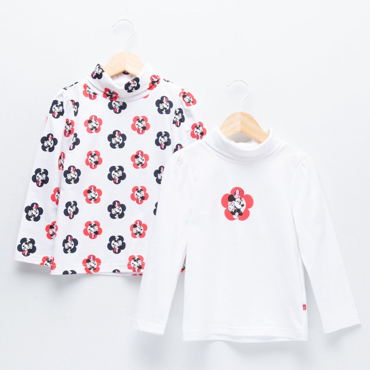 MINNIE - Cafarena Niña Pack X2 Algodón Minnie