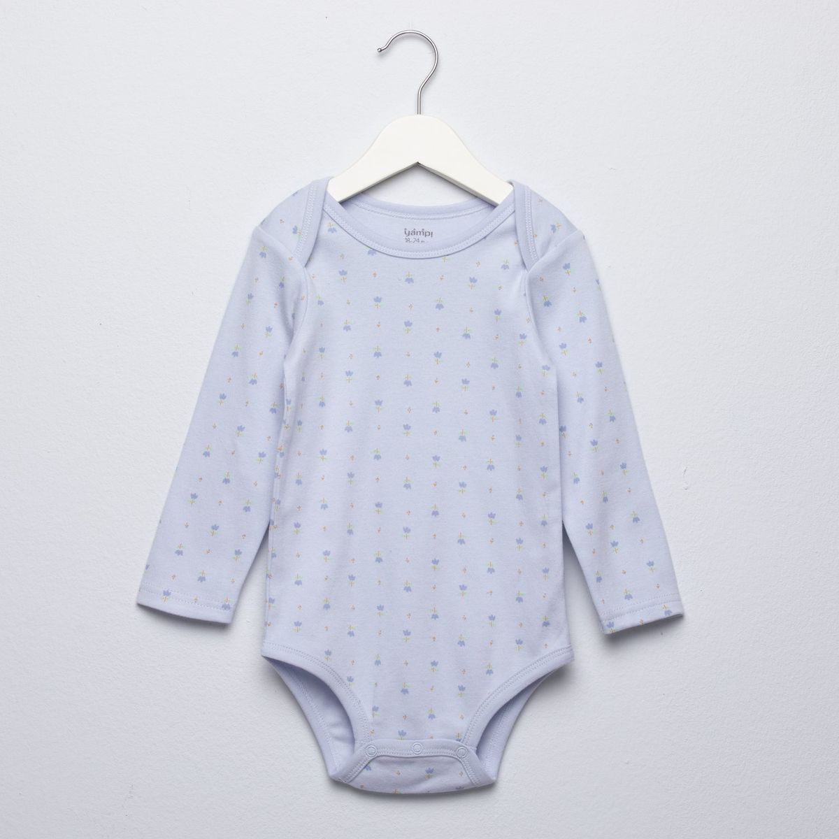 YAMP - Body Bebé Niña Manga Larga Pack X5 Algodón Yamp