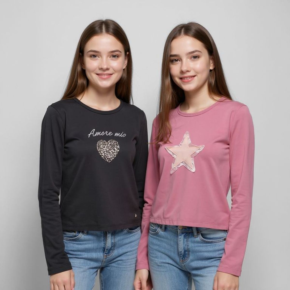 ELEVEN - Polo Niña Pack X2 Algodón Eleven