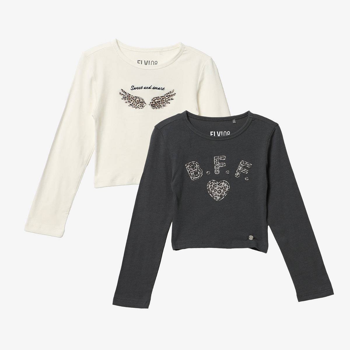 ELEVEN - Polo Niña Pack X2 Algodón Eleven