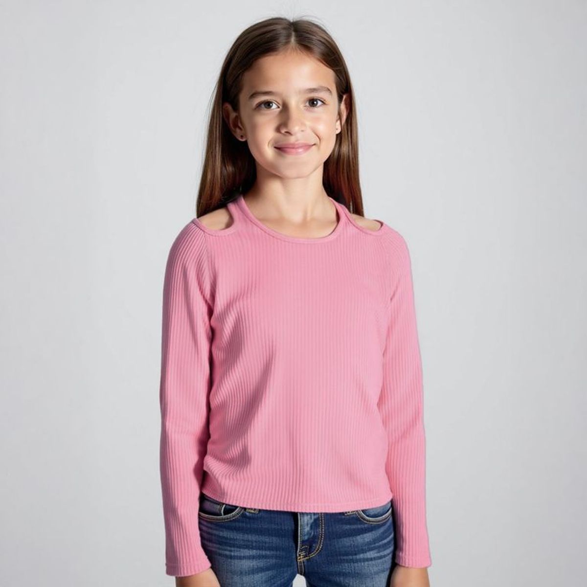 ELEVEN - Polo Niña Manga Larga Mas Collet Eleven