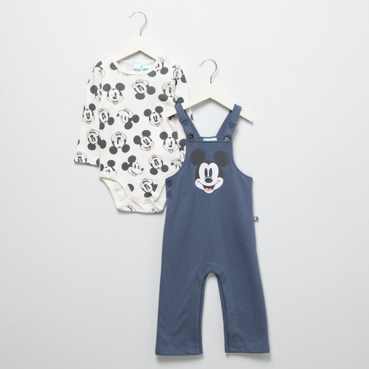 DISNEY - Enterito Bebé Niño Algodón Mickey Mouse